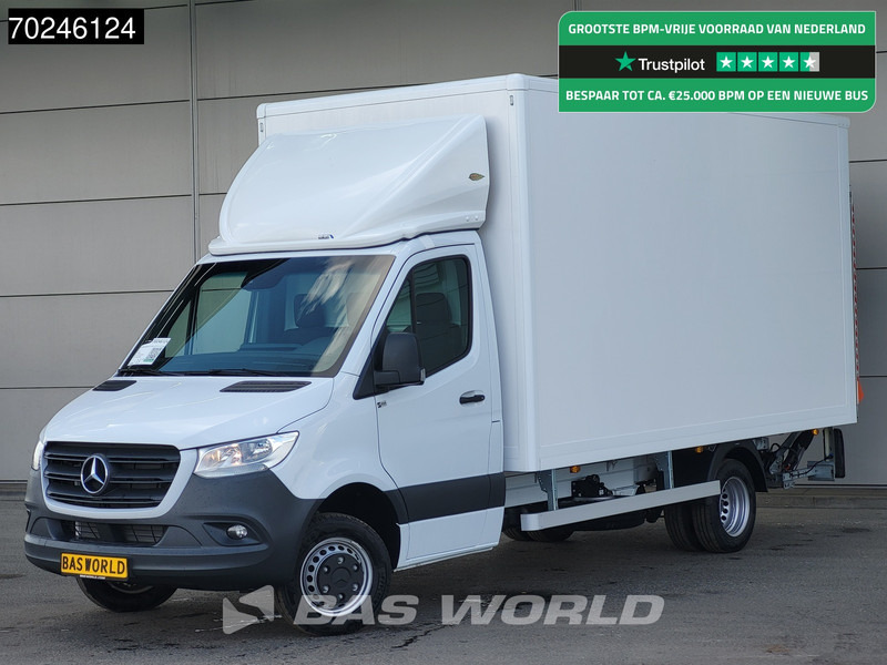 Mercedes-Benz Sprinter 515 CDI Automaat 1000kg Laadklep Zijdeur Dubbellucht Bakwagen MBUX Airco Cruise CarPlay D'Hollandia Euro6 Koffer Meubelbak 21m3 - Фургон с закрытым кузовом: фото 1 Mercedes-Benz Sprinter 515 CDI Automaat 1000kg Laadklep Zijdeur Dubbellucht Bakwagen MBUX Airco Cruise CarPlay D'Hollandia Euro6 Koffer Meubelbak 21m3 - Фургон с закрытым кузовом: фото 1