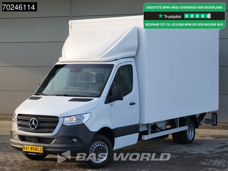 Mercedes-Benz Sprinter 515 CDI Automaat Bakwagen Laadklep Zijdeur MBUX Airco Cruise Meubelbak Koffer 21m3 Airco Cruise control - Фургон с закрытым кузовом: фото 1 Mercedes-Benz Sprinter 515 CDI Automaat Bakwagen Laadklep Zijdeur MBUX Airco Cruise Meubelbak Koffer 21m3 Airco Cruise control - Фургон с закрытым кузовом: фото 1
