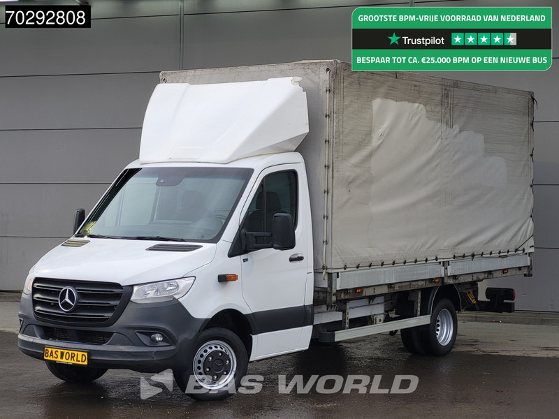 Mercedes-Benz Sprinter 519 CDI 3.0L V6 Automaat 484cm Dubbellucht Huif Bakwagen 190PK Airco Cruise Euro6 Meubelbak Koffer Airco Cruise control - Тентованный фургон: фото 1 Mercedes-Benz Sprinter 519 CDI 3.0L V6 Automaat 484cm Dubbellucht Huif Bakwagen 190PK Airco Cruise Euro6 Meubelbak Koffer Airco Cruise control - Тентованный фургон: фото 1