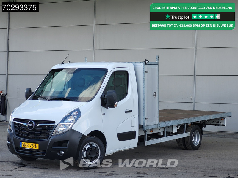 Opel Movano 165PK Open Laadbak Dubbellucht 3,5t Trekhaak LED Navi Airco Cruise Euro6 Pritsche Pickup Open Box Airco Trekhaak Cruise control - Малотоннажный бортовой грузовик: фото 1 Opel Movano 165PK Open Laadbak Dubbellucht 3,5t Trekhaak LED Navi Airco Cruise Euro6 Pritsche Pickup Open Box Airco Trekhaak Cruise control - Малотоннажный бортовой грузовик: фото 1