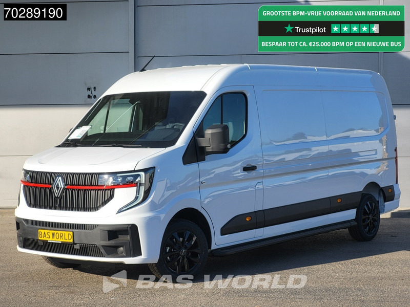 Renault Master 130pk 2025model L3H2 Special Edition LED Imperiaal 17 inch Velgen Airco Cruise Camera Carplay Parkeersensoren L3 12m3 Airco Cruise con - Цельнометаллический фургон: фото 1 Renault Master 130pk 2025model L3H2 Special Edition LED Imperiaal 17 inch Velgen Airco Cruise Camera Carplay Parkeersensoren L3 12m3 Airco Cruise con - Цельнометаллический фургон: фото 1