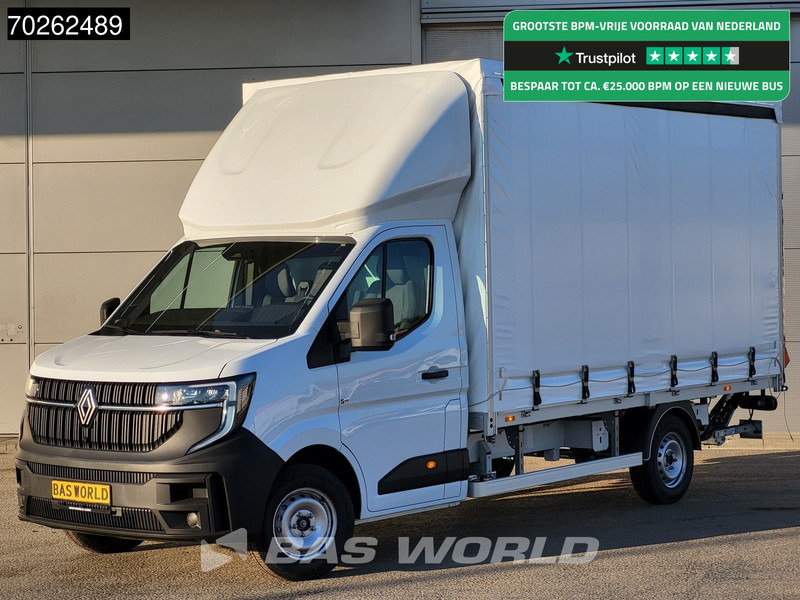 Renault Master 170pk 2025model BPM vrij!! Laadklep Schuifzeil Carplay LED Airco Cruise Bakwagen Meubelbak Zeilenwagen Schuifzeilen Plane Airco Cruise - Тентованный фургон: фото 1 Renault Master 170pk 2025model BPM vrij!! Laadklep Schuifzeil Carplay LED Airco Cruise Bakwagen Meubelbak Zeilenwagen Schuifzeilen Plane Airco Cruise - Тентованный фургон: фото 1