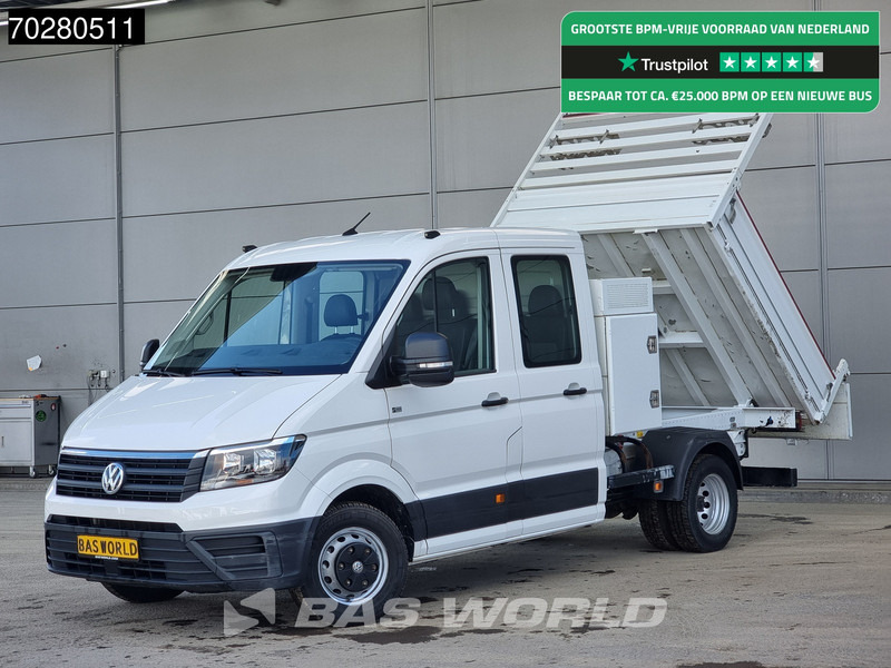 Volkswagen Crafter 177pk Dubbel Cabine Kipper met Kist Dubbellucht 3,5t Trekhaak Airco Cruise Tipper Benne Kipper Airco Dubbel cabine Trekhaak Crui - Малотоннажный бортовой грузовик: фото 1 Volkswagen Crafter 177pk Dubbel Cabine Kipper met Kist Dubbellucht 3,5t Trekhaak Airco Cruise Tipper Benne Kipper Airco Dubbel cabine Trekhaak Crui - Малотоннажный бортовой грузовик: фото 1