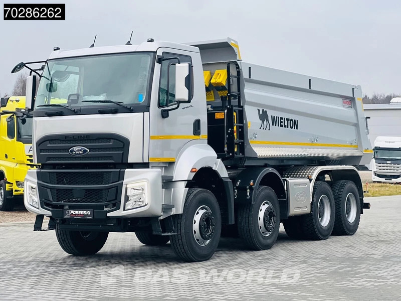 Ford F-Line 4145 8X4 NEW! 18m3 Wielton Tipper Steelsuspension Automatic Navi Euro 6 - Самосвал: фото 5 Ford F-Line 4145 8X4 NEW! 18m3 Wielton Tipper Steelsuspension Automatic Navi Euro 6 - Самосвал: фото 5