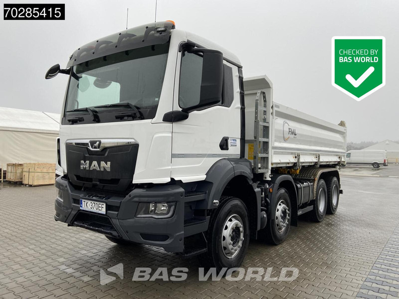 MAN TGS 35.440 TGS 8X4 14m3 3-Way tipper Hardox Big-Axle Steel-suspension Euro 6 - Самосвал: фото 1 MAN TGS 35.440 TGS 8X4 14m3 3-Way tipper Hardox Big-Axle Steel-suspension Euro 6 - Самосвал: фото 1
