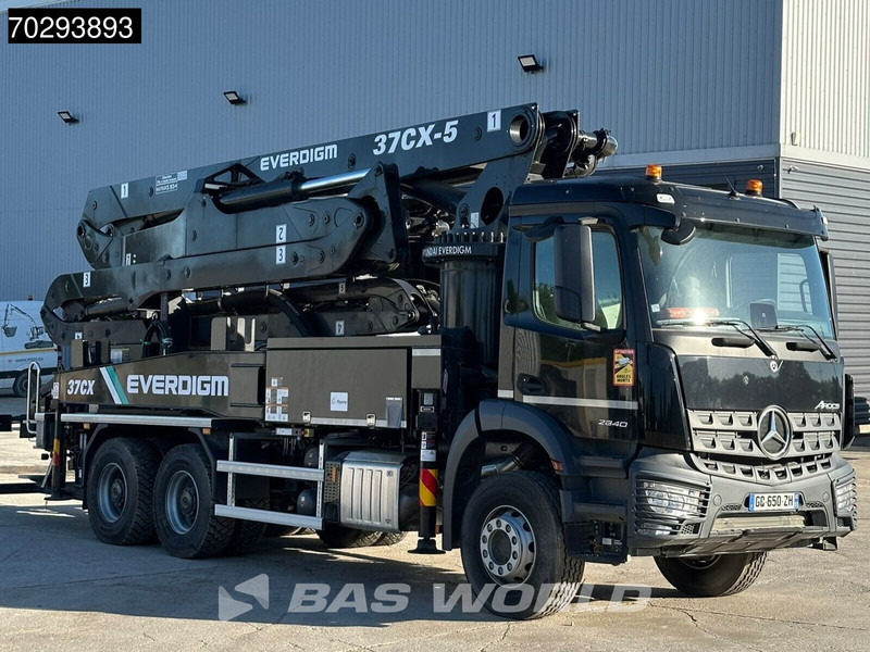 Mercedes-Benz Arocs 2840 Arocs 6X4 NEW! Everdigm 37CX-5 concrete pump Steel Suspension Automatic Euro 6 - Автобетононасос: фото 3 Mercedes-Benz Arocs 2840 Arocs 6X4 NEW! Everdigm 37CX-5 concrete pump Steel Suspension Automatic Euro 6 - Автобетононасос: фото 3