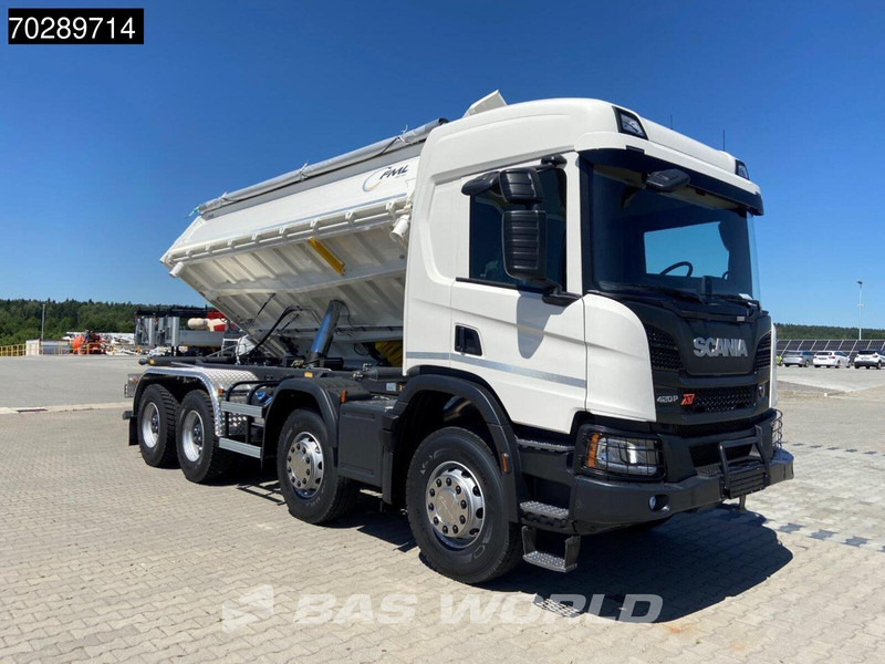 Новый Самосвал Scania P420 8X4 NEW! 13,5m3 3-way tipper Hardox450 Steel Steelsuspension Euro 6: фото 20
