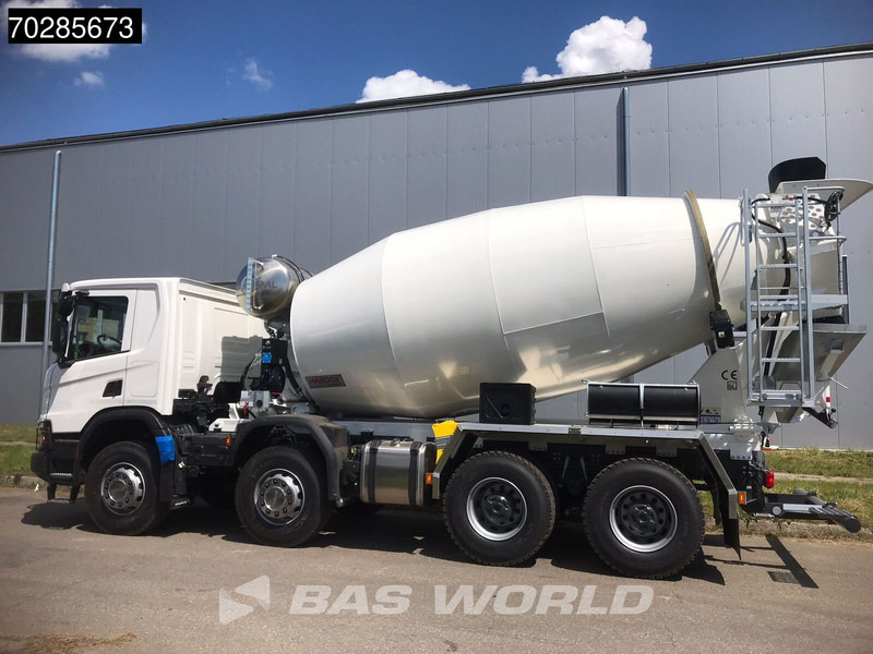 Scania P420 XT 8X4 NEW! 10m3 FML Mixer Automatic Steel suspension Big-Axle Euro 6 - Автобетоносмеситель: фото 5 Scania P420 XT 8X4 NEW! 10m3 FML Mixer Automatic Steel suspension Big-Axle Euro 6 - Автобетоносмеситель: фото 5