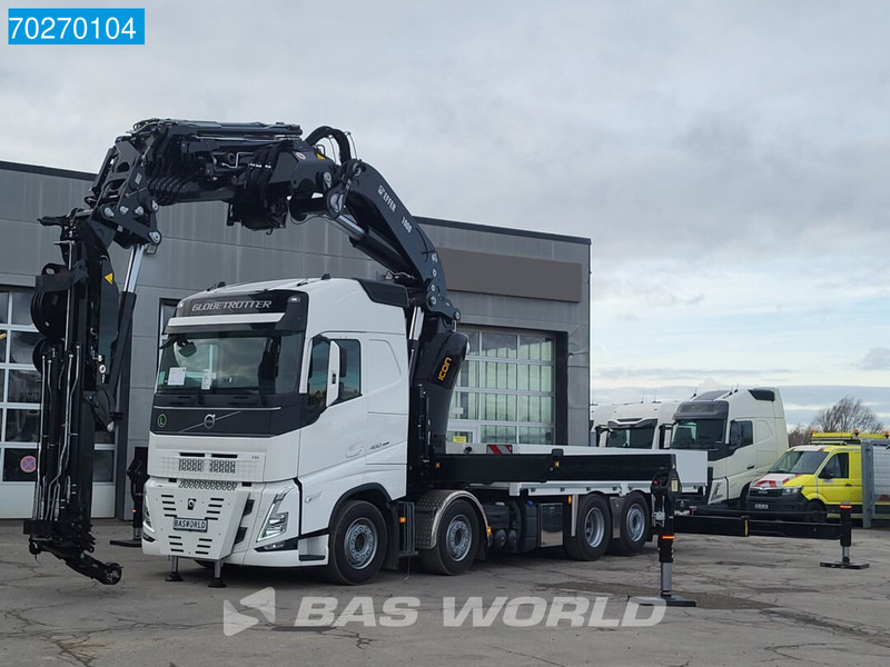 Volvo FH 460 8X2 Effer 1000 9S + 6S Kran + Fly-Jib Liftachse VEB+ Euro 6 - Грузовик бортовой/ Платформа, Автоманипулятор: фото 2 Volvo FH 460 8X2 Effer 1000 9S + 6S Kran + Fly-Jib Liftachse VEB+ Euro 6 - Грузовик бортовой/ Платформа, Автоманипулятор: фото 2