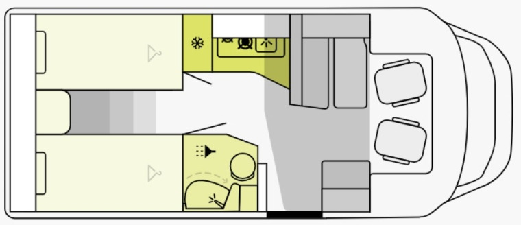 Etrusco T 6.9 SB - Полуинтегрированный автодом: фото 1 Etrusco T 6.9 SB - Полуинтегрированный автодом: фото 1
