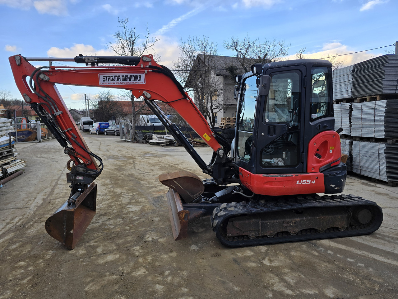 Kubota U55-4 - Мини-экскаватор: фото 3 Kubota U55-4 - Мини-экскаватор: фото 3