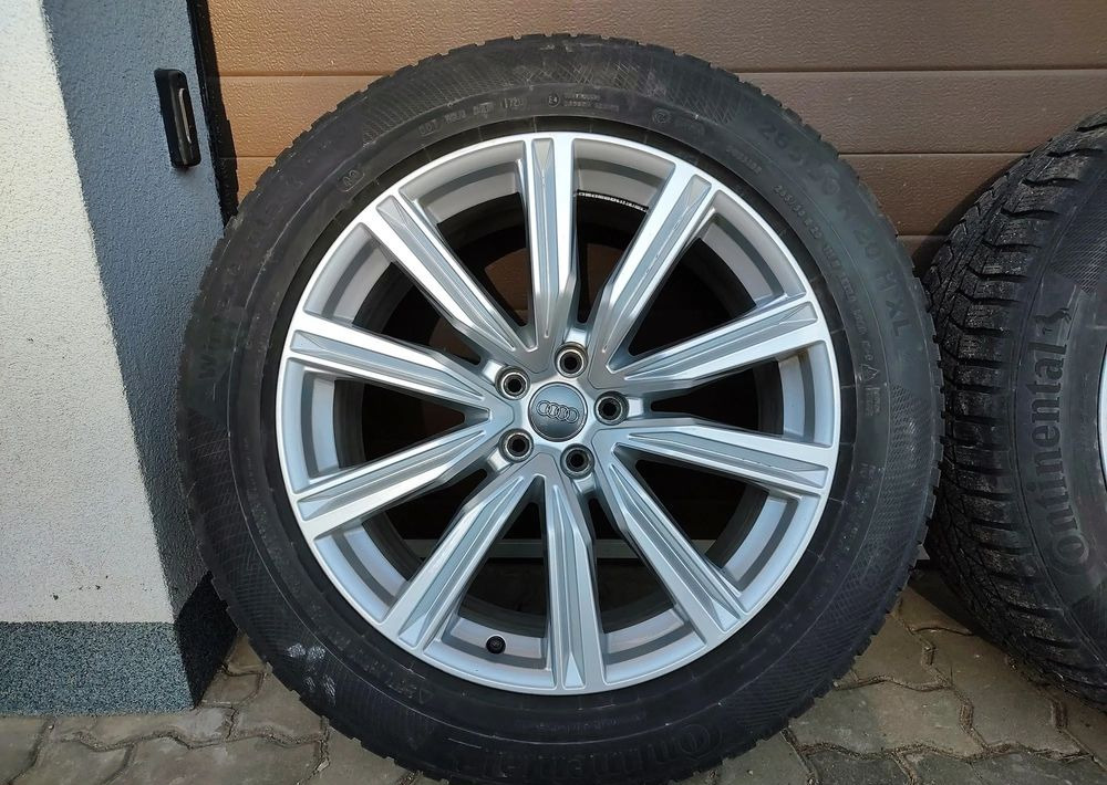 Koła felgi aluminiowe Audi Q8 SQ8 z oponami zimowymi Continental WinterContact TS850P 265/50 R20 H XL - Колесо для Легковых автомобилей: фото 2 Koła felgi aluminiowe Audi Q8 SQ8 z oponami zimowymi Continental WinterContact TS850P 265/50 R20 H XL - Колесо для Легковых автомобилей: фото 2