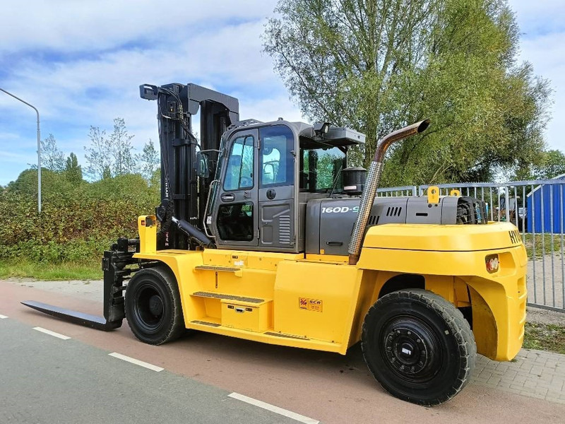 Hyundai 160 D-9 heftruck forklift stapler 16 ton CE - Дизельный погрузчик: фото 5 Hyundai 160 D-9 heftruck forklift stapler 16 ton CE - Дизельный погрузчик: фото 5