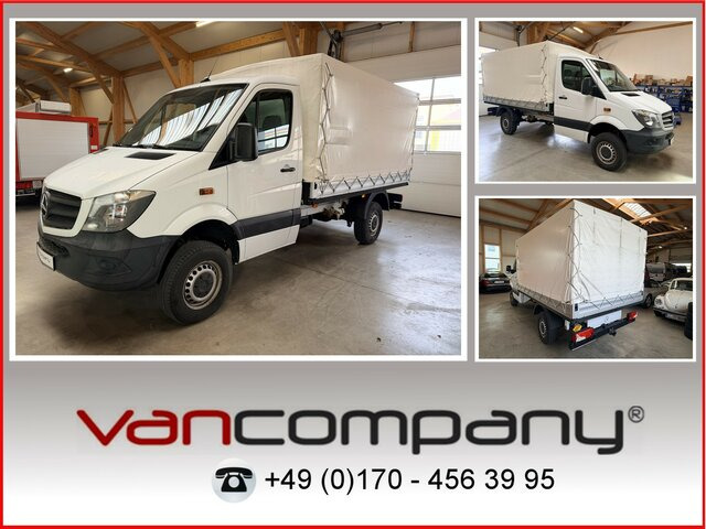 MERCEDES-BENZ Sprinter 316 CDI Pritsche 4x4 Allrad Plane... - Тентованный фургон: фото 1 MERCEDES-BENZ Sprinter 316 CDI Pritsche 4x4 Allrad Plane... - Тентованный фургон: фото 1