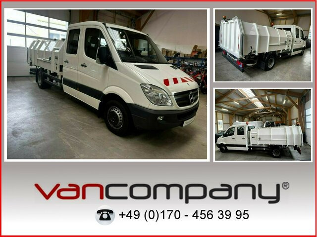 MERCEDES-BENZ Sprinter 516 CDI Müllwagen Papierkorbsammelfzg.... - Мусоровоз: фото 1 MERCEDES-BENZ Sprinter 516 CDI Müllwagen Papierkorbsammelfzg.... - Мусоровоз: фото 1