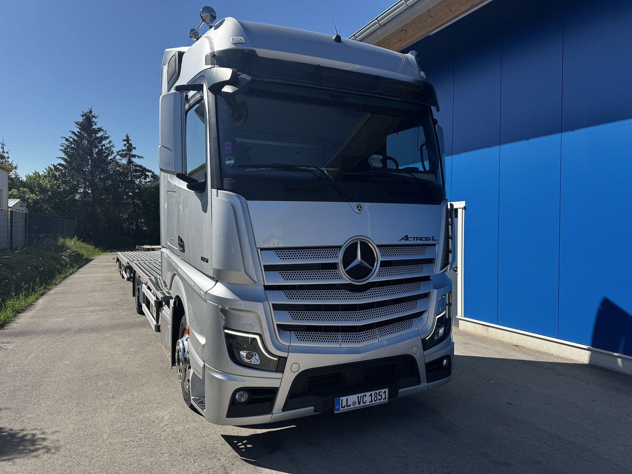 Mercedes-Benz Actros L 1851 FVG Autotransporter + Hänger - Автовоз: фото 4 Mercedes-Benz Actros L 1851 FVG Autotransporter + Hänger - Автовоз: фото 4