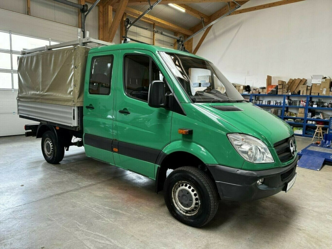 Mercedes-Benz Sprinter 315 CDI Doka 4x4 Allrad Untersetzung - Малотоннажный бортовой грузовик, Грузопассажирский фургон: фото 1 Mercedes-Benz Sprinter 315 CDI Doka 4x4 Allrad Untersetzung - Малотоннажный бортовой грузовик, Грузопассажирский фургон: фото 1