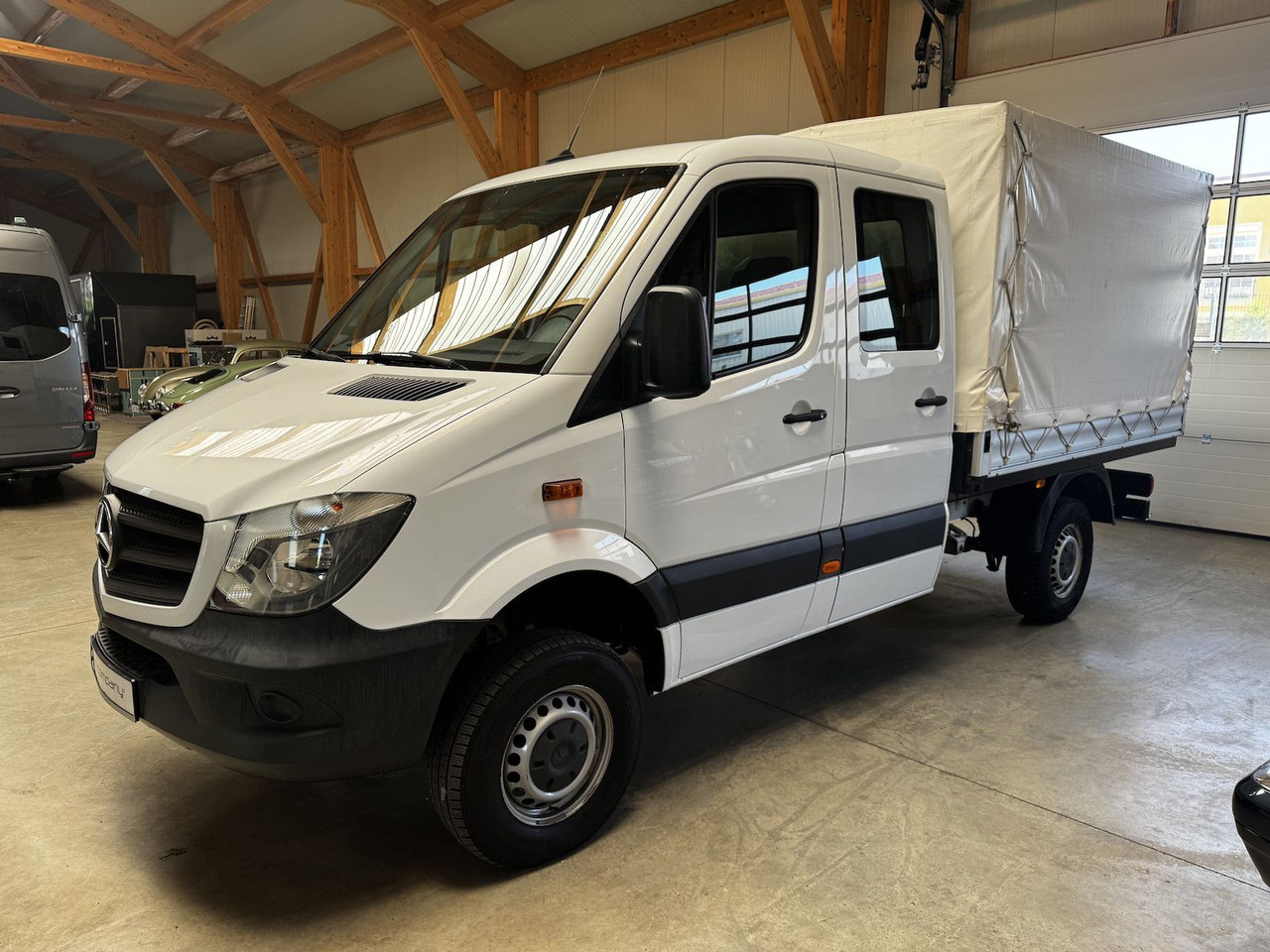 Mercedes-Benz Sprinter 316 CDI Doka 4x4 Allrad Plane - Тентованный фургон, Грузопассажирский фургон: фото 2 Mercedes-Benz Sprinter 316 CDI Doka 4x4 Allrad Plane - Тентованный фургон, Грузопассажирский фургон: фото 2