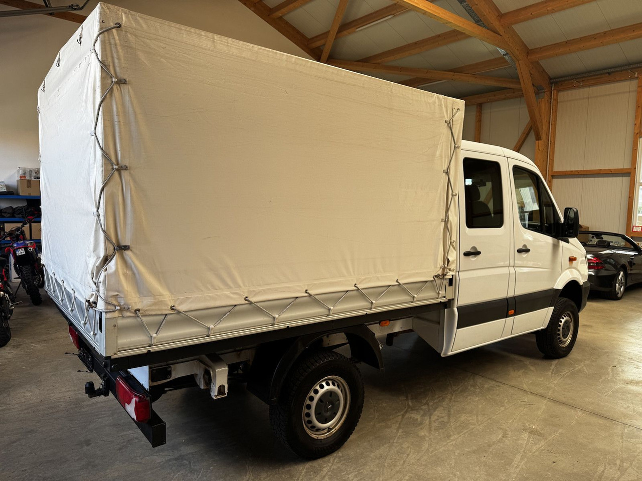 Mercedes-Benz Sprinter 316 CDI Doka 4x4 Allrad Plane - Тентованный фургон, Грузопассажирский фургон: фото 5 Mercedes-Benz Sprinter 316 CDI Doka 4x4 Allrad Plane - Тентованный фургон, Грузопассажирский фургон: фото 5