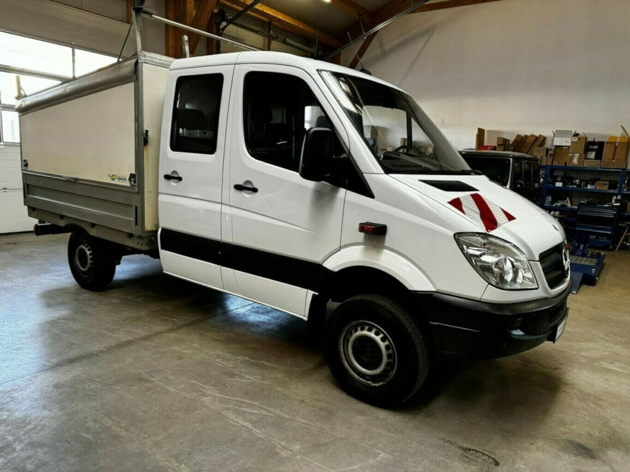 Mercedes-Benz Sprinter 316 CDI Doka 4x4 Untersetzung - Малотоннажный бортовой грузовик, Грузопассажирский фургон: фото 2 Mercedes-Benz Sprinter 316 CDI Doka 4x4 Untersetzung - Малотоннажный бортовой грузовик, Грузопассажирский фургон: фото 2