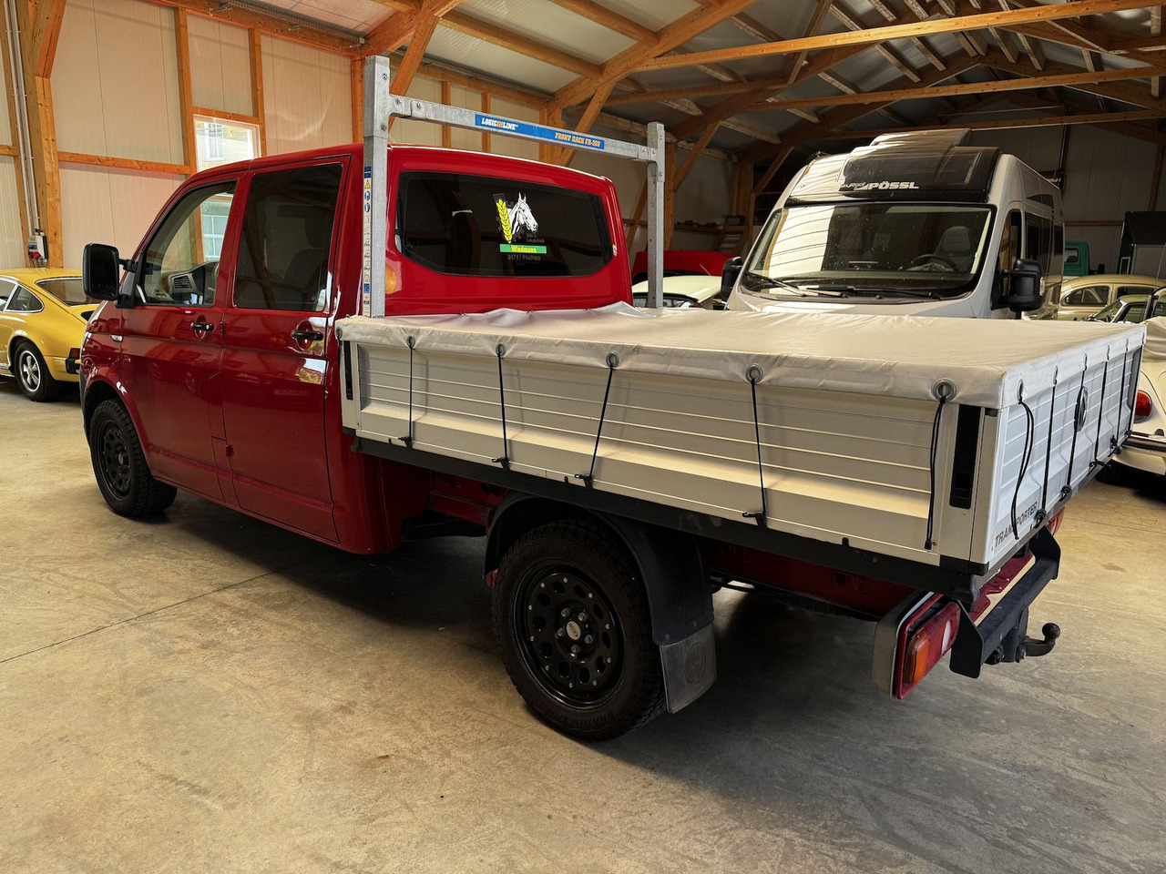 Малотоннажный бортовой грузовик, Грузопассажирский фургон Volkswagen T6 Doka 2.0 TDI 4Motion Klima Webasto: фото 9