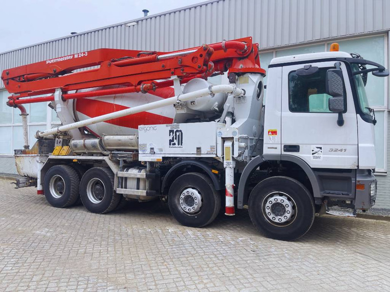 Mercedes-Benz Actros 3241 Putzmeister M24/3 2013 8X4 - Автобетоносмеситель: фото 4 Mercedes-Benz Actros 3241 Putzmeister M24/3 2013 8X4 - Автобетоносмеситель: фото 4