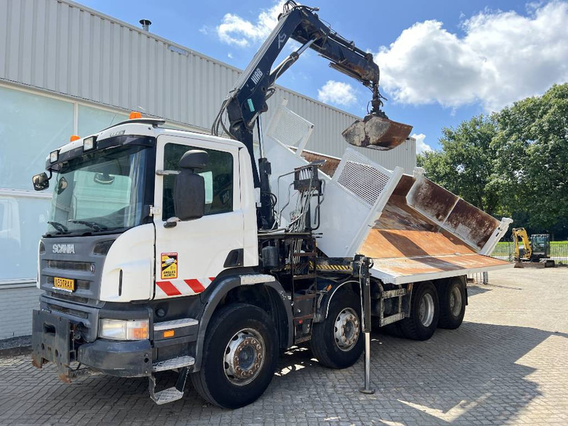 Scania P 400 8X4 KIPPER 2010 + HIAB Crane EURO 5 - Самосвал, Автоманипулятор: фото 4 Scania P 400 8X4 KIPPER 2010 + HIAB Crane EURO 5 - Самосвал, Автоманипулятор: фото 4
