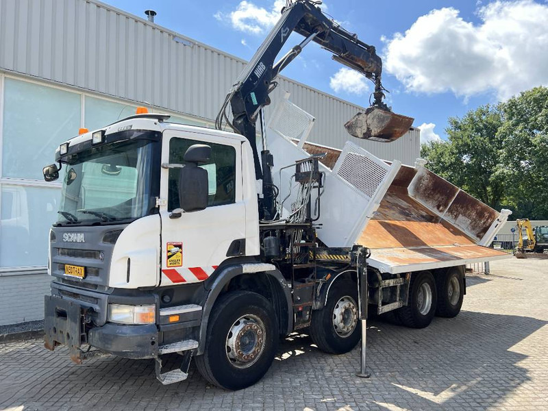 Scania P 400 8X4 KIPPER 2010 + HIAB Crane EURO 5 - Самосвал, Автоманипулятор: фото 5 Scania P 400 8X4 KIPPER 2010 + HIAB Crane EURO 5 - Самосвал, Автоманипулятор: фото 5