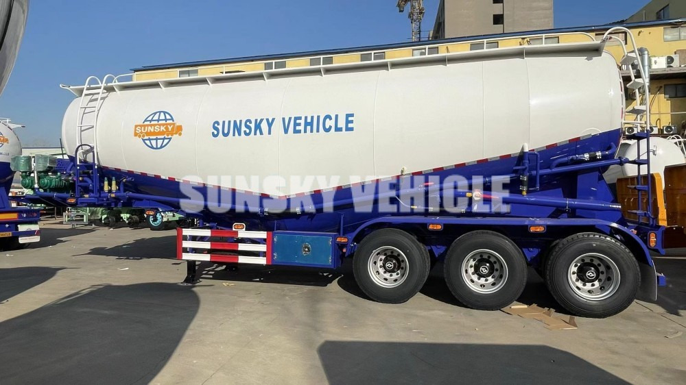 SUNSKY bulk cement trailer - Полуприцеп-цистерна: фото 5 SUNSKY bulk cement trailer - Полуприцеп-цистерна: фото 5
