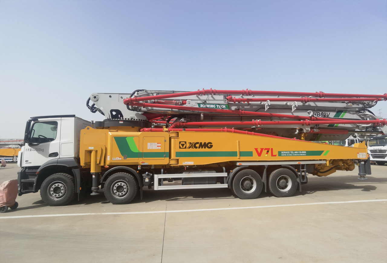 XCMG Official Schwing Concrete Pump HB62V Used Telescopic Concrete Pump Truck Price - Автобетононасос: фото 3 XCMG Official Schwing Concrete Pump HB62V Used Telescopic Concrete Pump Truck Price - Автобетононасос: фото 3