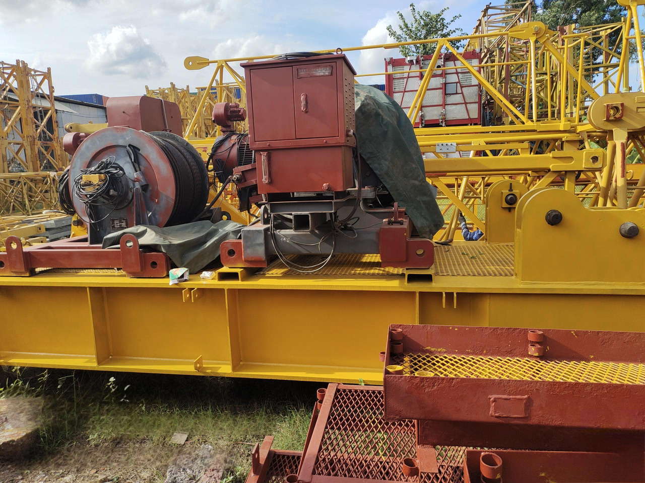 Башенный кран XCMG Official Second Hand 8t Self Erecting Tower Crane XGTL120(5016-8) Hot Sale: фото 8
