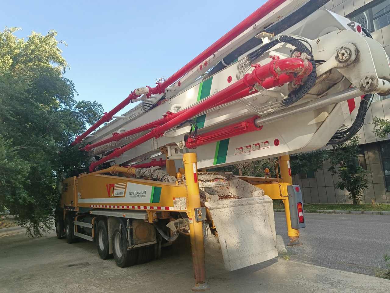 XCMG Official Second Hand Cement Pump Truck HB62V 62m Concrete Pump Truck Price List - Автобетононасос: фото 3 XCMG Official Second Hand Cement Pump Truck HB62V 62m Concrete Pump Truck Price List - Автобетононасос: фото 3