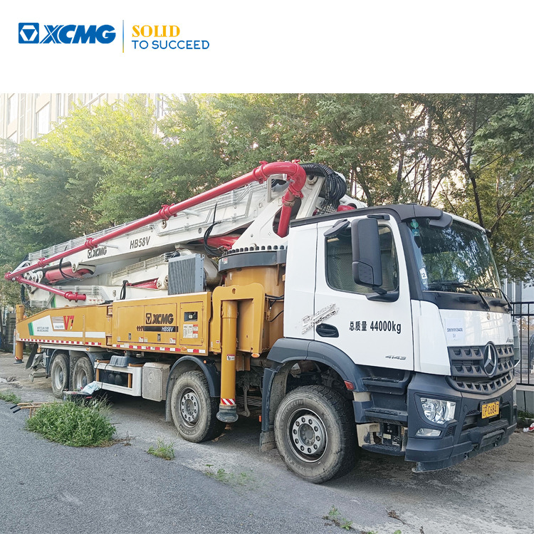 XCMG Official Second Hand HB58V Hydraulic Truck Concrete Pump 58m Truck Mount Concrete Ppumps Price - Автобетононасос: фото 1 XCMG Official Second Hand HB58V Hydraulic Truck Concrete Pump 58m Truck Mount Concrete Ppumps Price - Автобетононасос: фото 1