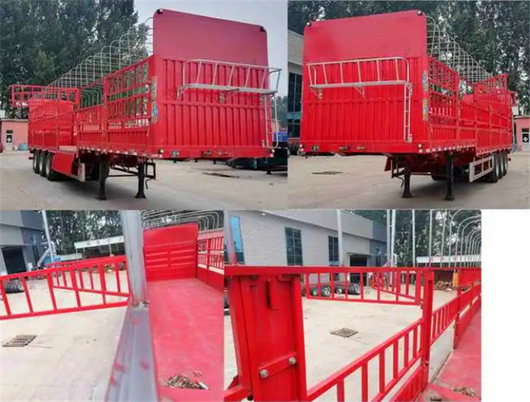 XCMG Official XLYZ9400CCYE Fence Cargo Semi Trailer - Полуприцеп бортовой/ Платформа: фото 5 XCMG Official XLYZ9400CCYE Fence Cargo Semi Trailer - Полуприцеп бортовой/ Платформа: фото 5