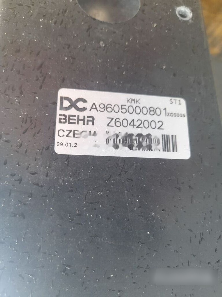 Mercedes-Benz ACTROS MP4 A9605000801 Mercedes-Benz truck - Радиатор для Грузовиков: фото 5 Mercedes-Benz ACTROS MP4 A9605000801 Mercedes-Benz truck - Радиатор для Грузовиков: фото 5