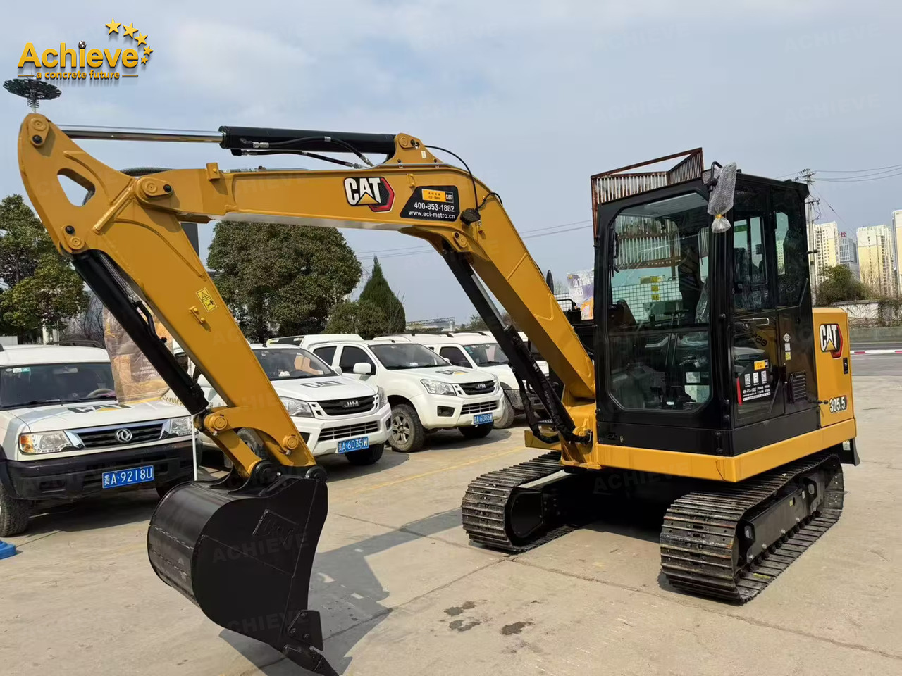 CATERPILLAR CAT® 305.5E2 small Cat C2.4 DI Mini Hydraulic Excavator 0.22 m³ 34.1 kw/rpm 35.0 kN 【ACHIEVE】 TOP CONDITION!!! - Мини-экскаватор: фото 3 CATERPILLAR CAT® 305.5E2 small Cat C2.4 DI Mini Hydraulic Excavator 0.22 m³ 34.1 kw/rpm 35.0 kN 【ACHIEVE】 TOP CONDITION!!! - Мини-экскаватор: фото 3