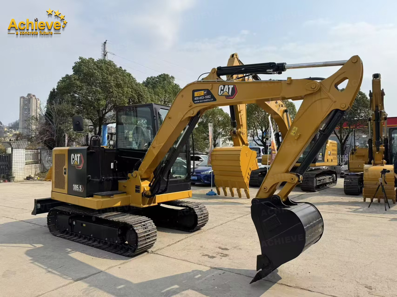 CATERPILLAR CAT® 305.5E2 small Cat C2.4 DI Mini Hydraulic Excavator 0.22 m³ 34.1 kw/rpm 35.0 kN 【ACHIEVE】 TOP CONDITION!!! - Мини-экскаватор: фото 1 CATERPILLAR CAT® 305.5E2 small Cat C2.4 DI Mini Hydraulic Excavator 0.22 m³ 34.1 kw/rpm 35.0 kN 【ACHIEVE】 TOP CONDITION!!! - Мини-экскаватор: фото 1