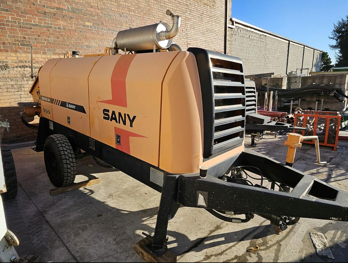 SANY SANY 【ACHIEVE】TOP CONDITION!!! demo new low hours Sany Concrete Trailer Pump 2017 HBT5008C-5S - Бетононасос стационарный: фото 1 SANY SANY 【ACHIEVE】TOP CONDITION!!! demo new low hours Sany Concrete Trailer Pump 2017 HBT5008C-5S - Бетононасос стационарный: фото 1
