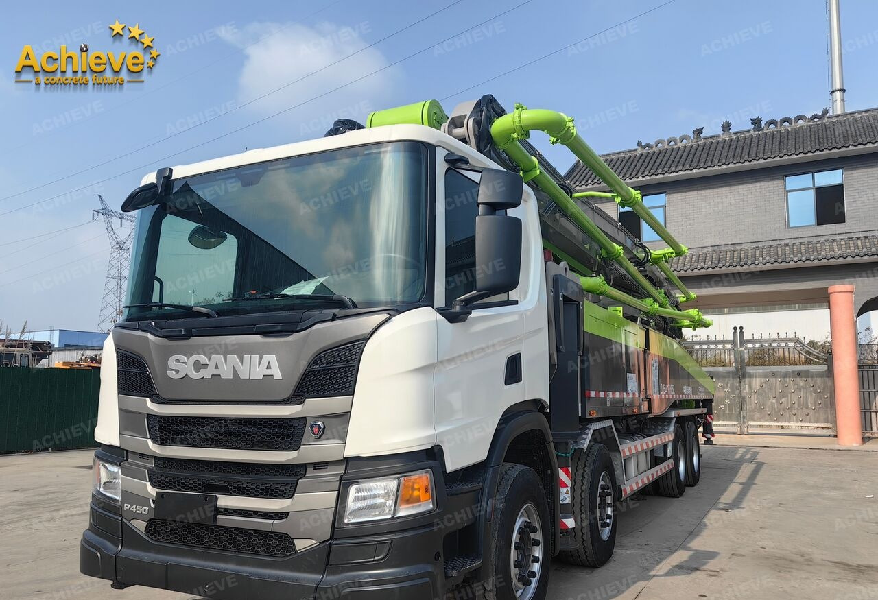 Автобетононасос ZOOMLION ZOOMLION 2019 ZOOMLION 56X-6RZ 56M Scania P450 8x4【ACHIEVE】TOP CONDITION!!!: фото 24