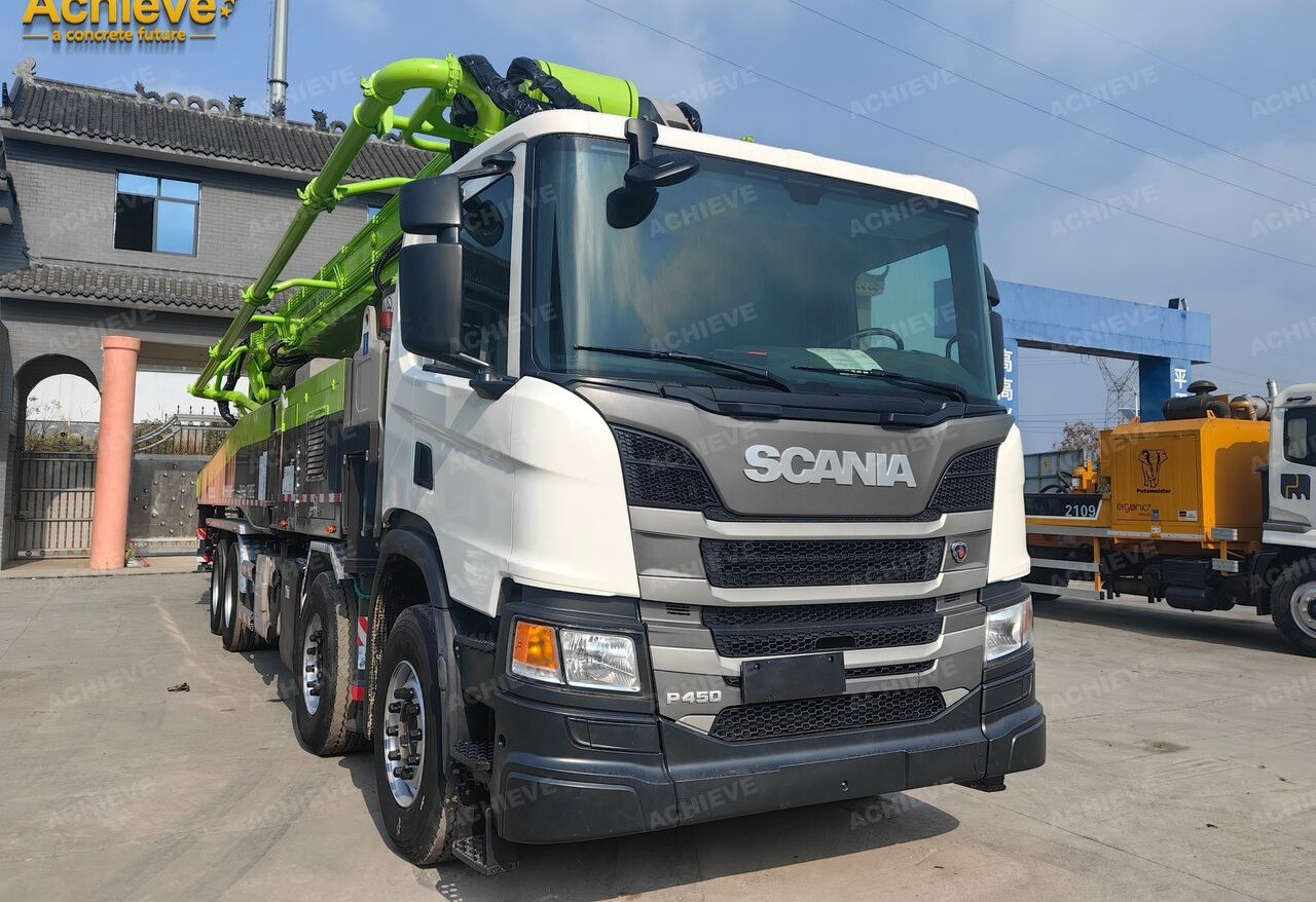 Автобетононасос ZOOMLION ZOOMLION 2019 ZOOMLION 56X-6RZ 56M Scania P450 8x4【ACHIEVE】TOP CONDITION!!!: фото 23