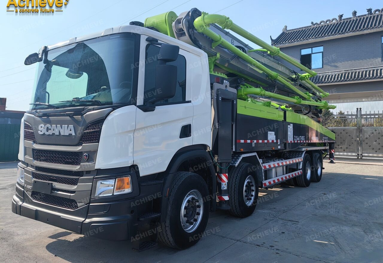 Автобетононасос ZOOMLION ZOOMLION 2019 ZOOMLION 56X-6RZ 56M Scania P450 8x4【ACHIEVE】TOP CONDITION!!!: фото 30