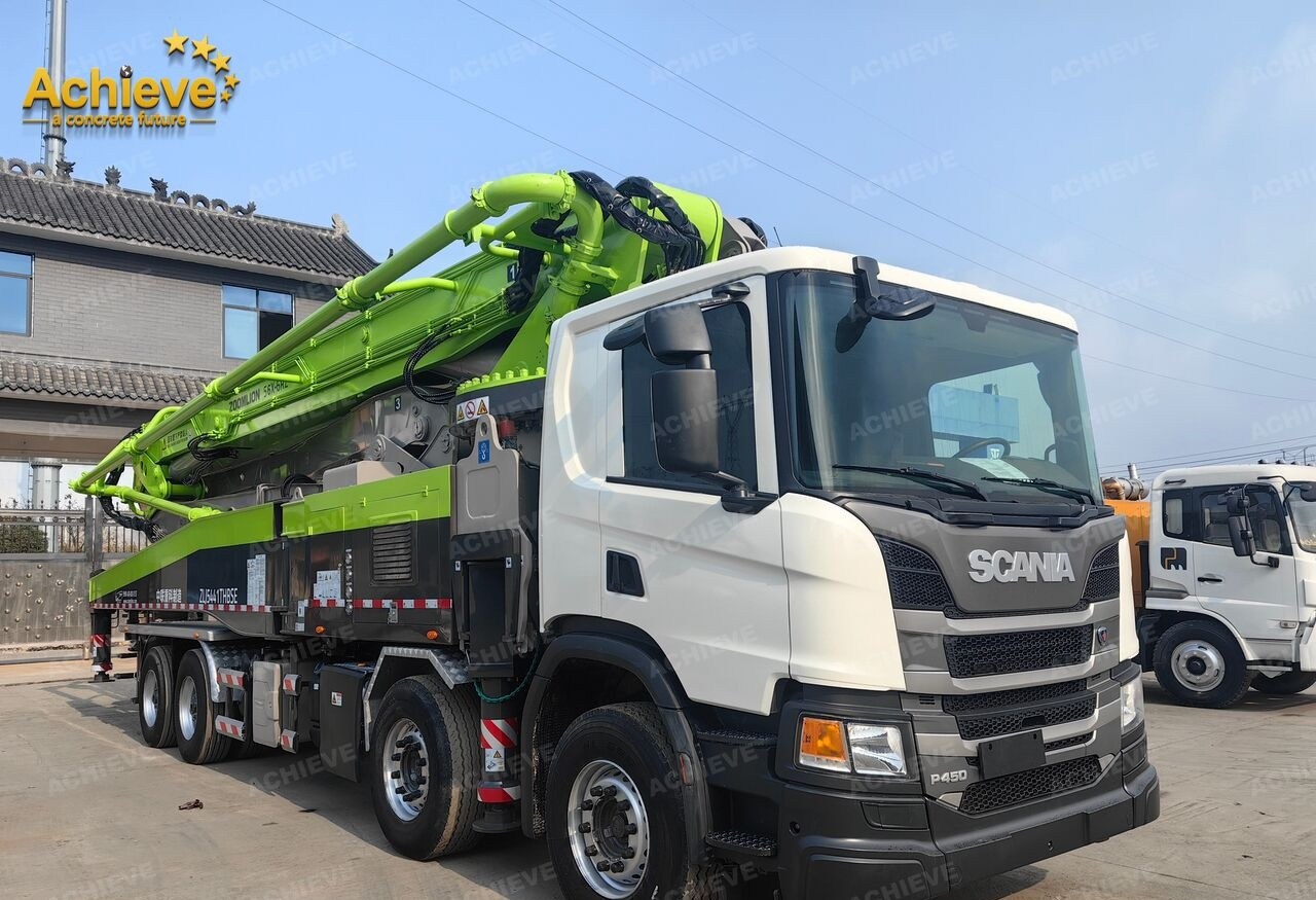 Автобетононасос ZOOMLION ZOOMLION 2019 ZOOMLION 56X-6RZ 56M Scania P450 8x4【ACHIEVE】TOP CONDITION!!!: фото 11