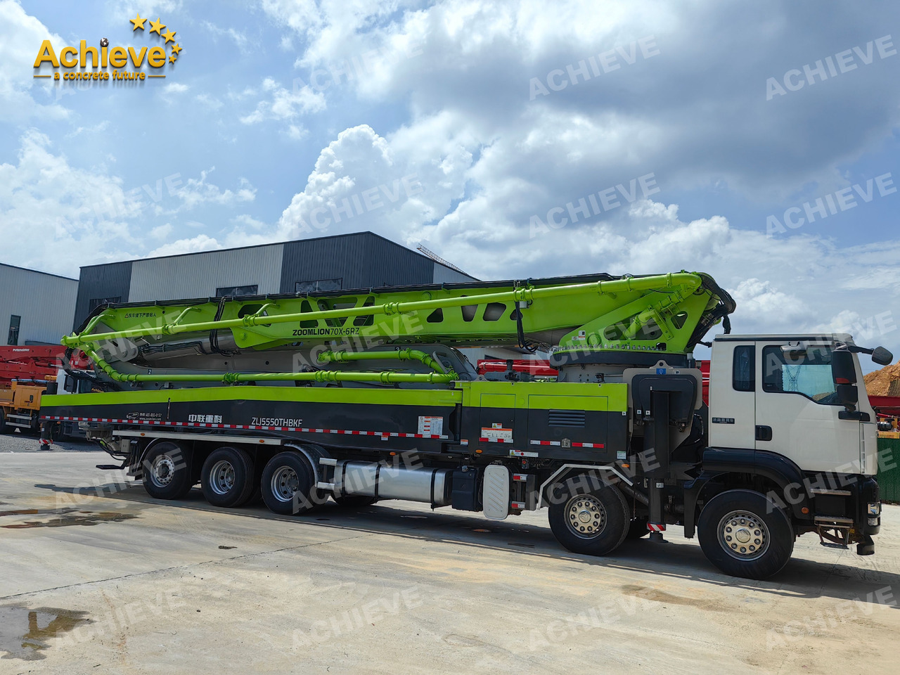 Zoomlion Zoomlion 70M 70X-6RZ Concrete pump truck ACTROS 4141 【ACHIEVE】TOP CONDITION!!! - Автобетононасос: фото 5 Zoomlion Zoomlion 70M 70X-6RZ Concrete pump truck ACTROS 4141 【ACHIEVE】TOP CONDITION!!! - Автобетононасос: фото 5