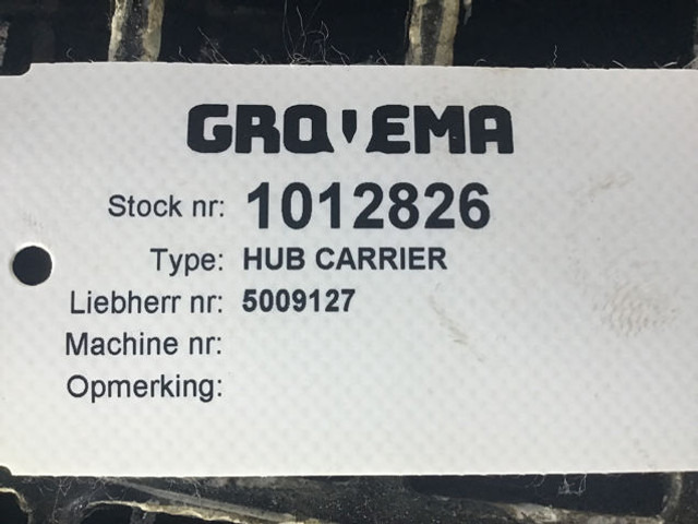 Liebherr Hub Carrier - Ступица: фото 4 Liebherr Hub Carrier - Ступица: фото 4