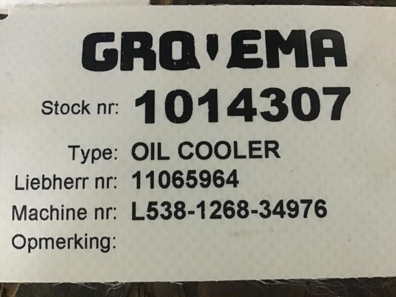 Liebherr Oil Cooler - Масляный радиатор: фото 3 Liebherr Oil Cooler - Масляный радиатор: фото 3