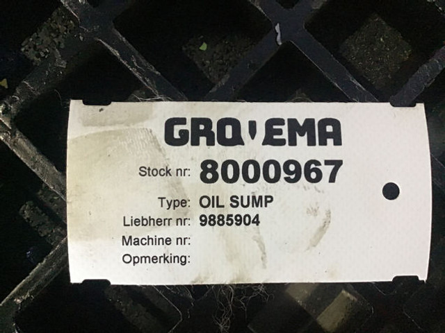 Liebherr Oil Sump - Картер: фото 4 Liebherr Oil Sump - Картер: фото 4