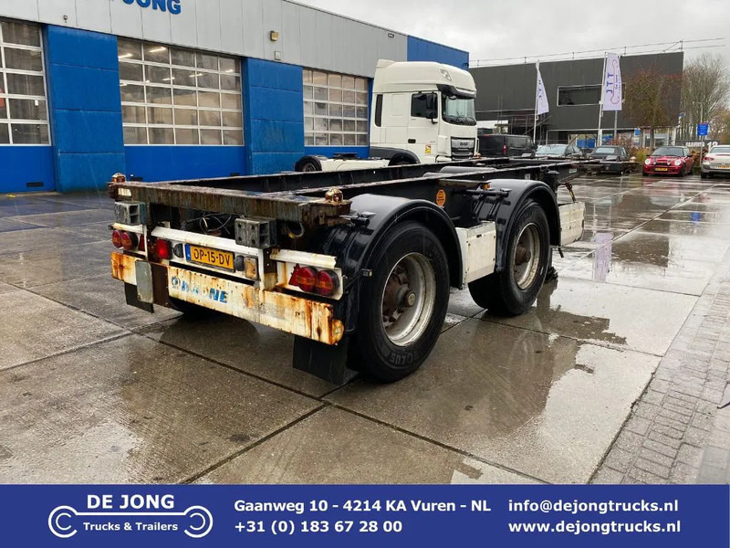 Krone SZ / 20 FT Container Chassis / BPW - Полуприцеп-контейнеровоз/ Сменный кузов: фото 1 Krone SZ / 20 FT Container Chassis / BPW - Полуприцеп-контейнеровоз/ Сменный кузов: фото 1