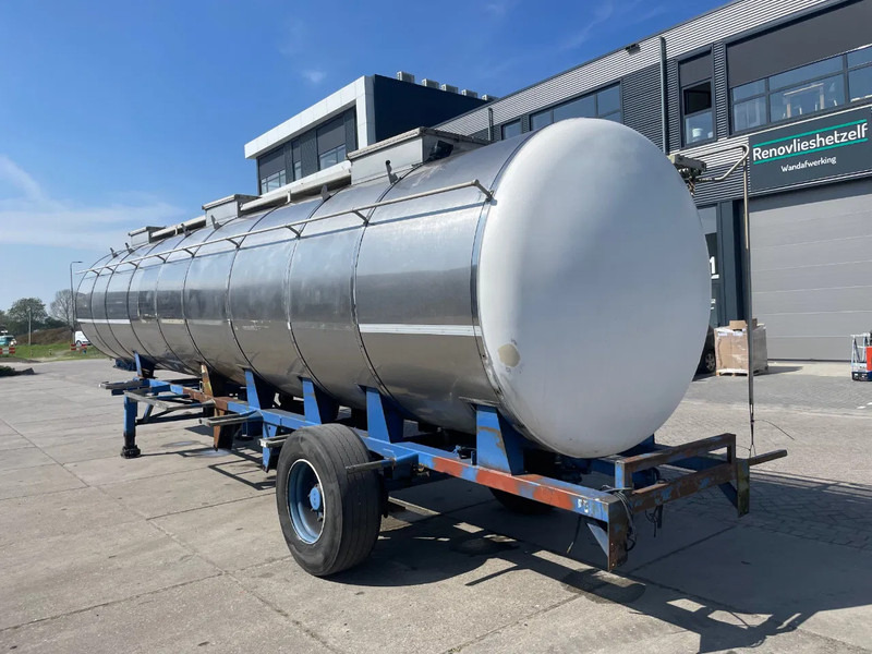 Van Hool Tank / For Parts / Inox / 3 compartments / ADR / 31500 LT - Полуприцеп-цистерна: фото 4 Van Hool Tank / For Parts / Inox / 3 compartments / ADR / 31500 LT - Полуприцеп-цистерна: фото 4