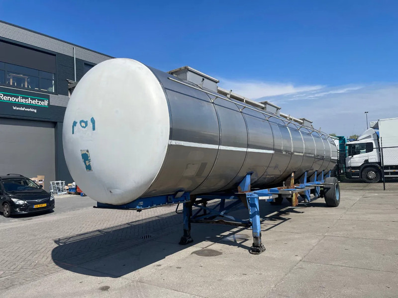 Van Hool Tank / For Parts / Inox / 3 compartments / ADR / 31500 LT - Полуприцеп-цистерна: фото 3 Van Hool Tank / For Parts / Inox / 3 compartments / ADR / 31500 LT - Полуприцеп-цистерна: фото 3