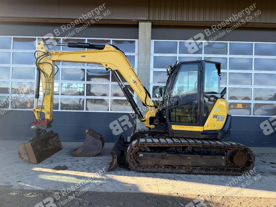 Yanmar SV100-2CR Minibagger / nur 2939h / BJ2019 / TOP - Мини-экскаватор: фото 2 Yanmar SV100-2CR Minibagger / nur 2939h / BJ2019 / TOP - Мини-экскаватор: фото 2